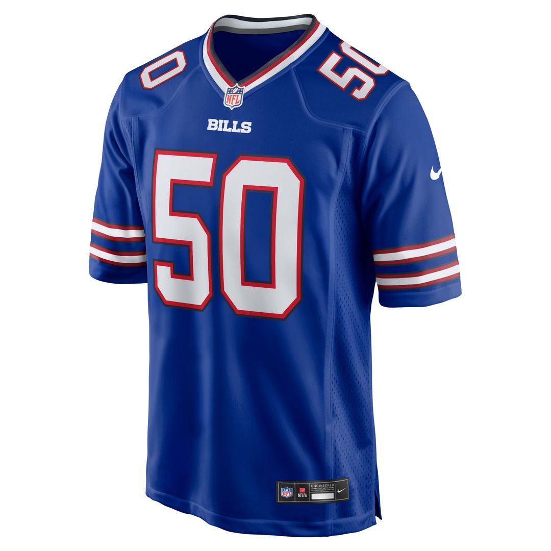Otis Reese Buffalo Bills Royal Team Game Jersey