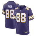 Alan Page Minnesota Vikings Purple Retired Player Alternate Game Jersey