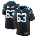 Rasheed Walker Carolina Panthers Black Team Game Jersey