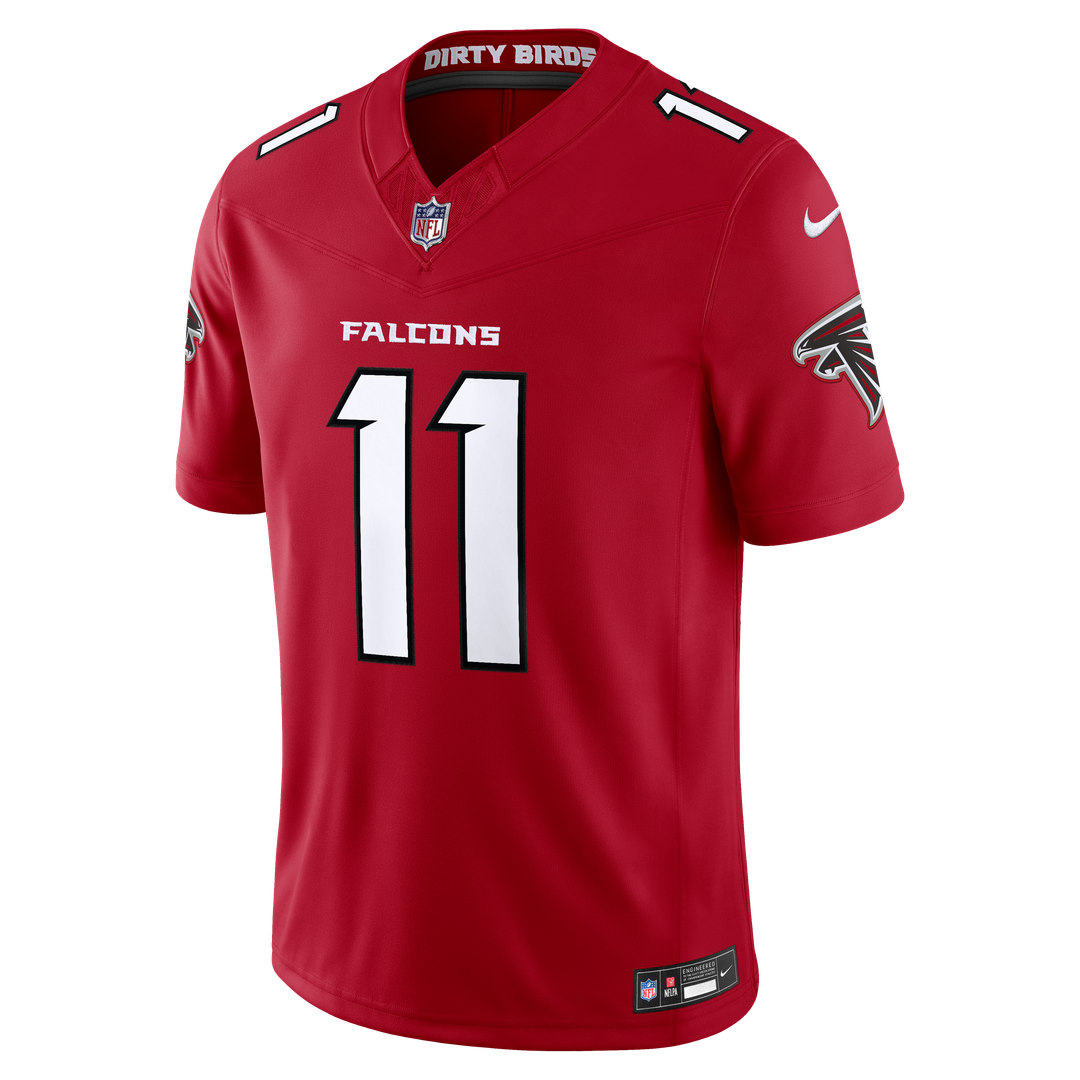 Jalon Walker Atlanta Falcons Red Team Vapor F.U.S.E. Stitched Limited Jersey