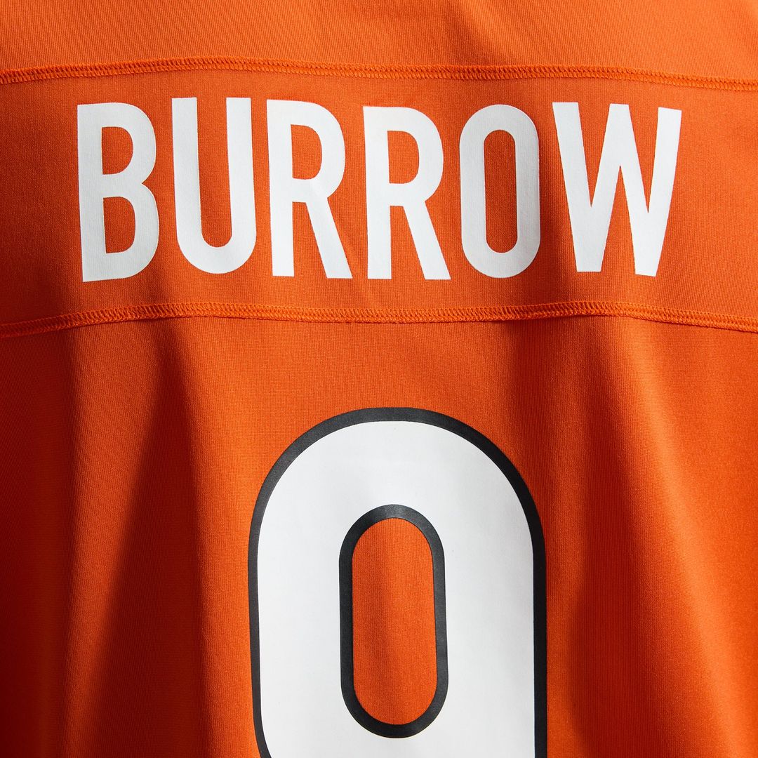 Joe Burrow Cincinnati Bengals White Game Jersey