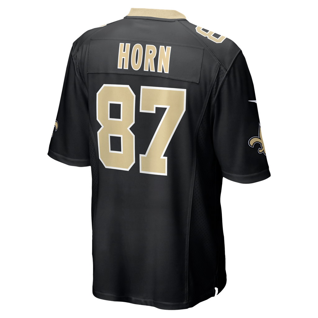 Joe Horn New Orleans Saints Black Game Retired Player Jersey