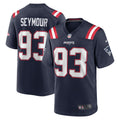 Richard Seymour New England Patriots Navy Retired Player Game Jersey