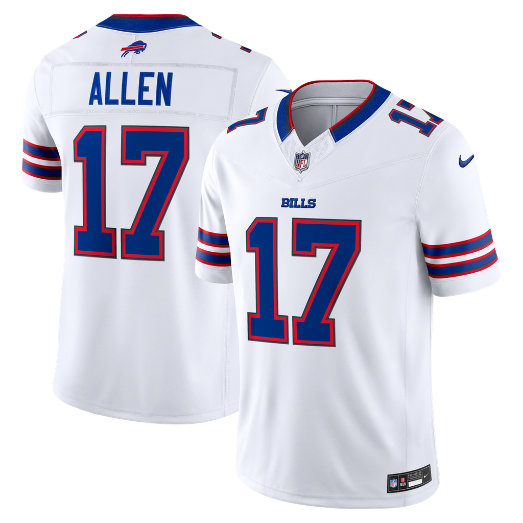 Josh Allen Buffalo Bills White Vapor F.U.S.E. Stitched Limited Jersey