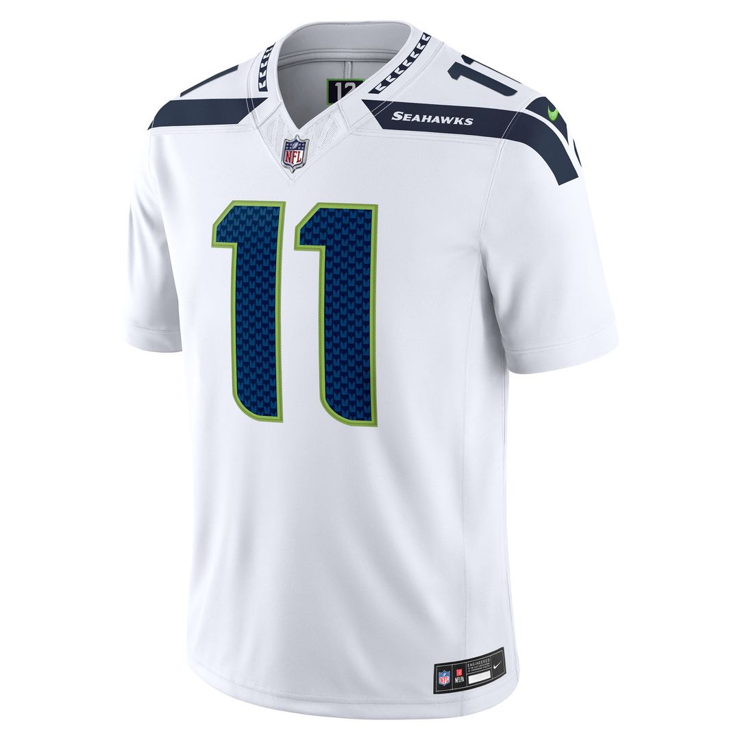 Jaxon Smith-Njigba Seattle Seahawks White Vapor F.U.S.E. Stitched Limited Jersey