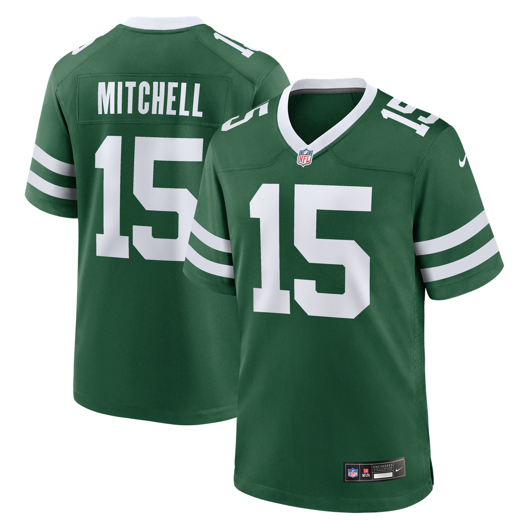 Adonai Mitchell New York Jets Legacy Green Team Game Jersey