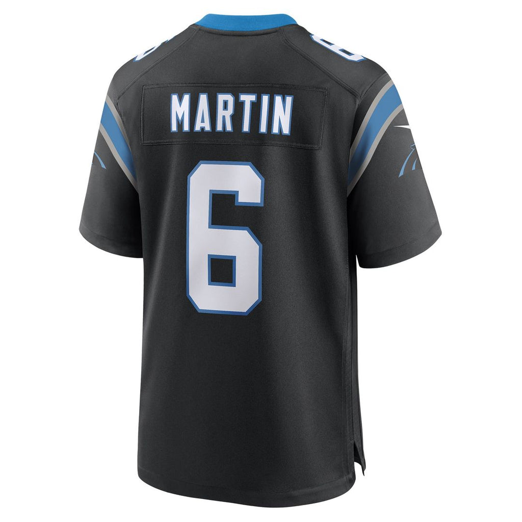 Sam Martin Carolina Panthers Black Team Game Jersey