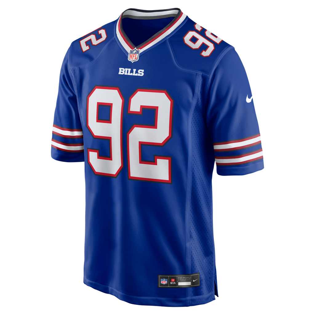 DaQuan Jones Buffalo Bills Royal Game Player Jersey