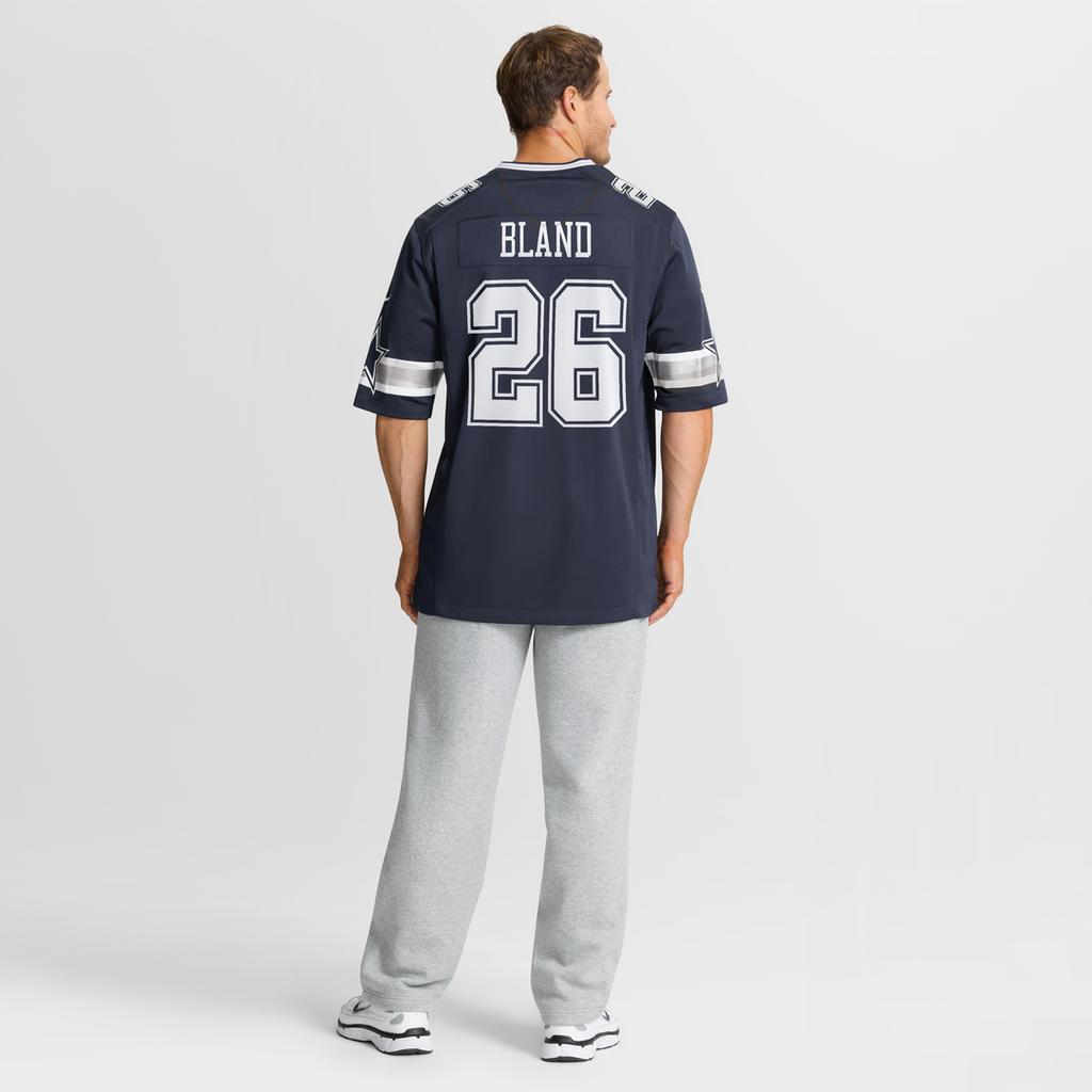 DaRon Bland Dallas Cowboys Navy Game Jersey