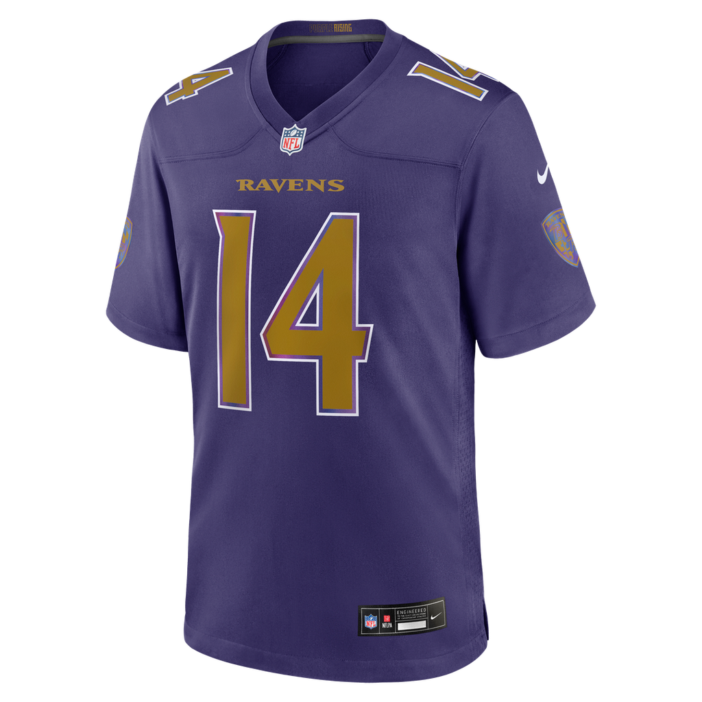 Kyle Hamilton Baltimore Ravens Purple Alternate Game Jersey