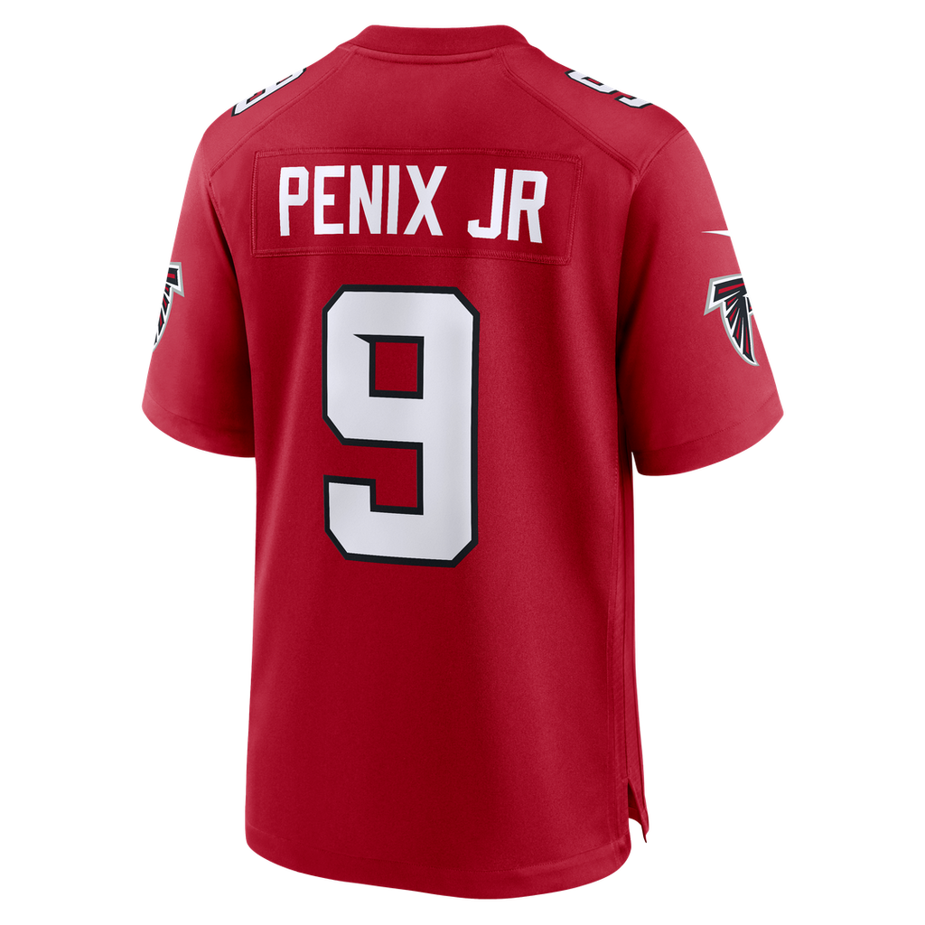 Michael Penix Jr. Atlanta Falcons Red Game Jersey
