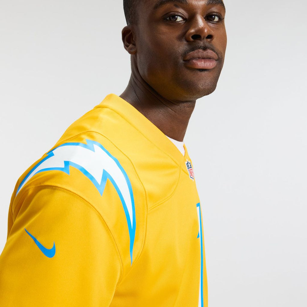 Quentin Johnston Los Angeles Chargers Powder Blue Game Player Jersey
