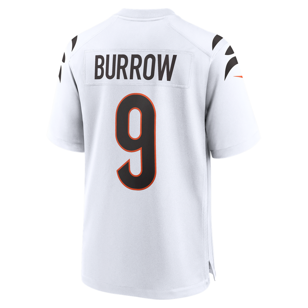 Joe Burrow Cincinnati Bengals White Game Jersey