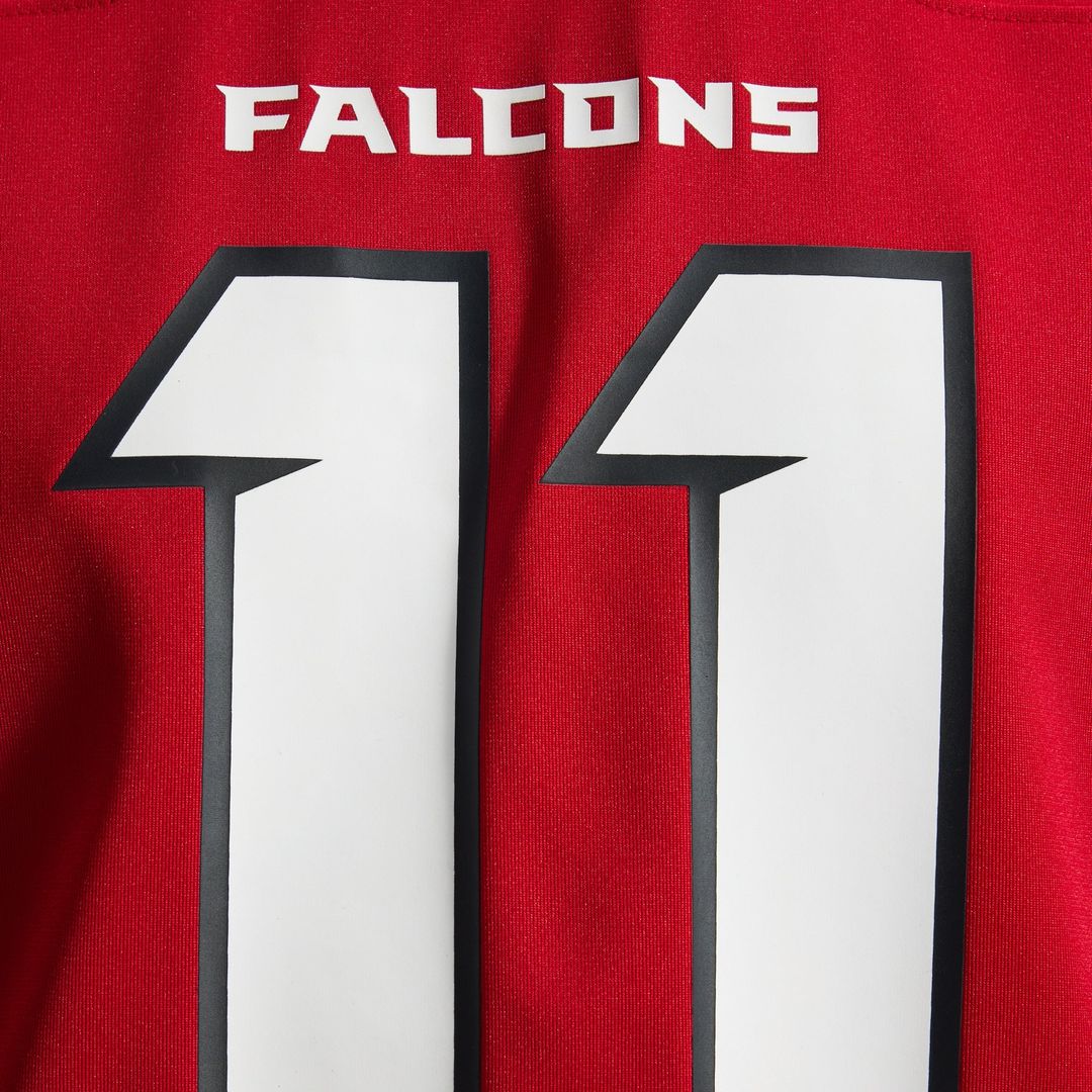 Jalon Walker Atlanta Falcons White Game Jersey