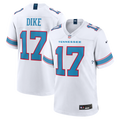 Chimere Dike Tennessee Titans White Game Jersey