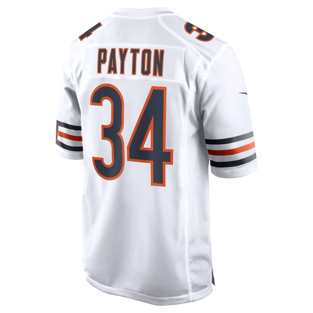 Walter Payton Chicago Bears White Retired Player Away Game Jersey