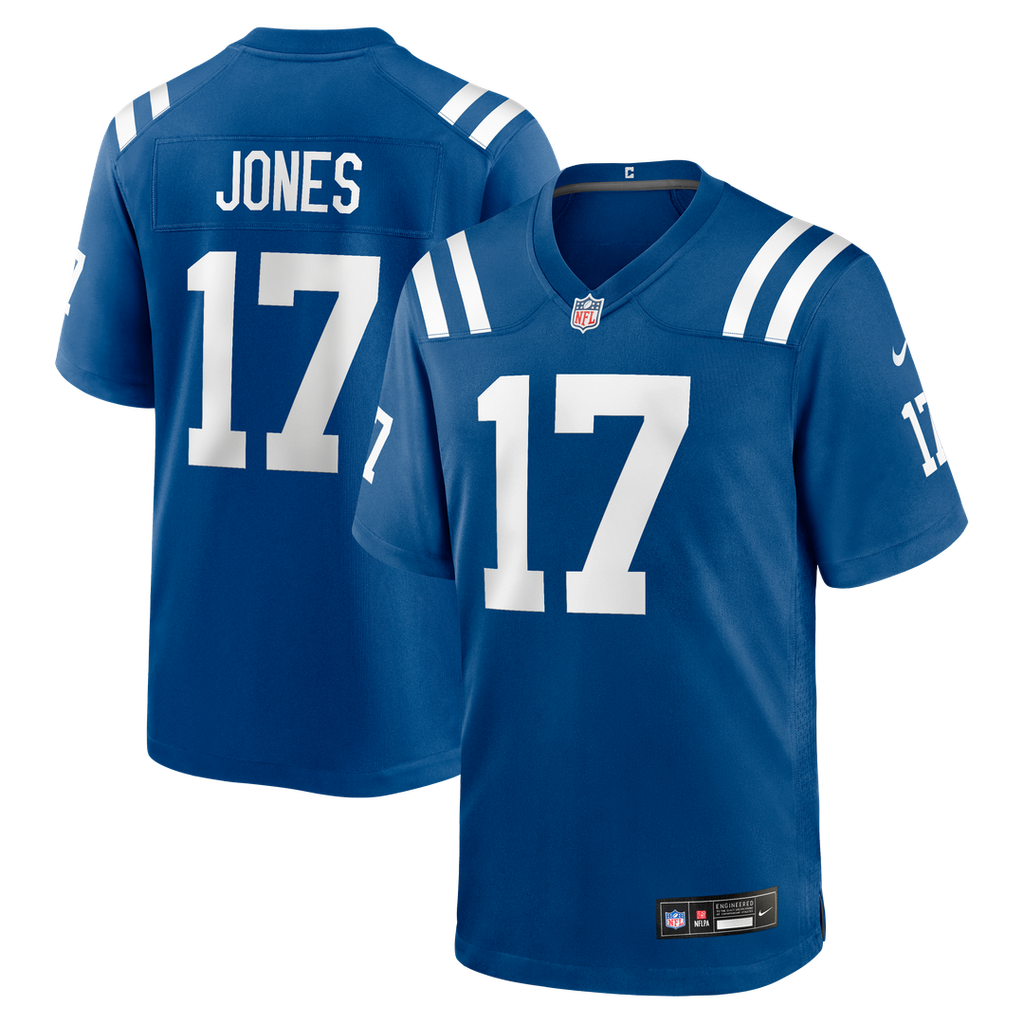 Daniel Jones Indianapolis Colts Royal Team Game Jersey