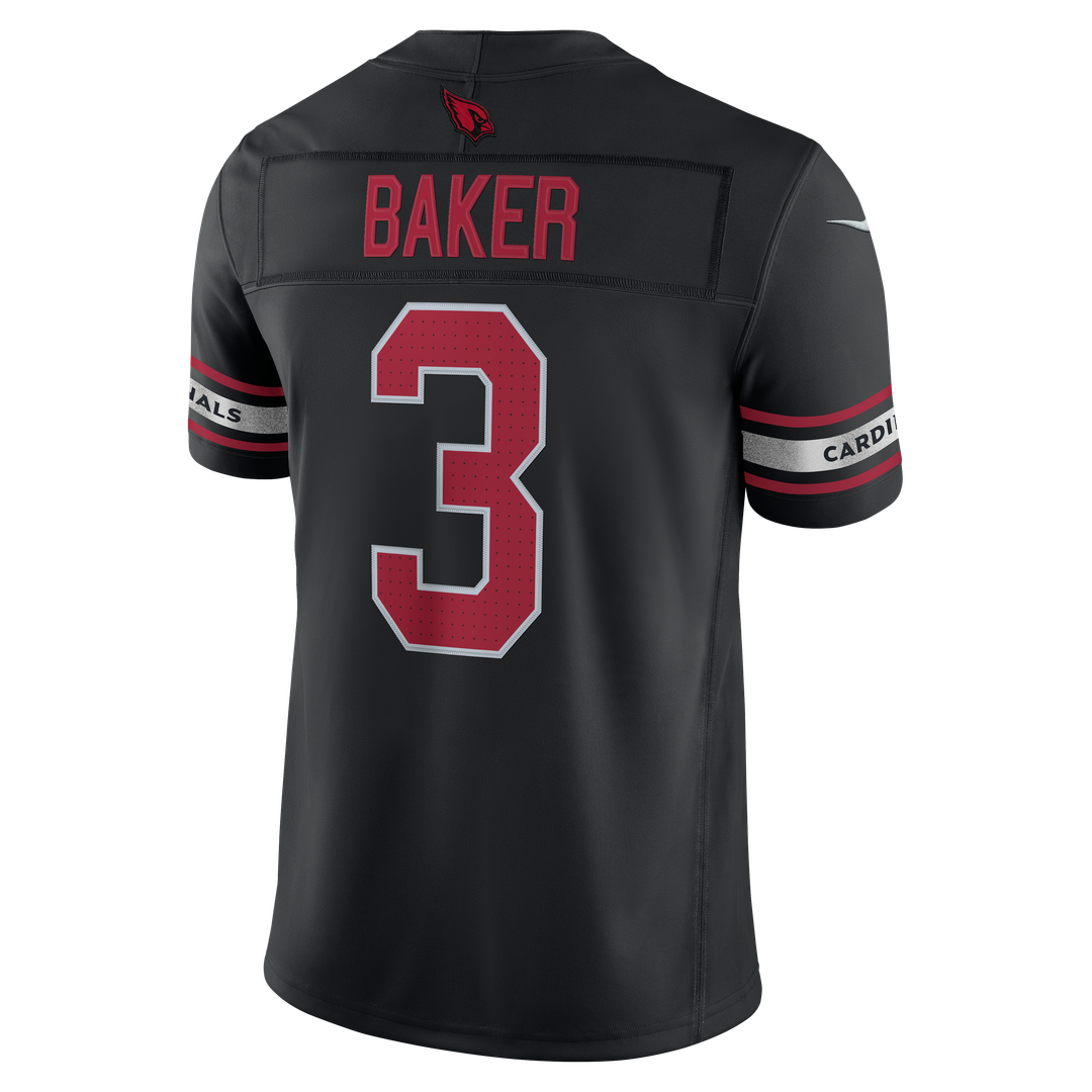 Budda Baker Arizona Cardinals Black Alternate Vapor F.U.S.E. Stitched Limited Jersey