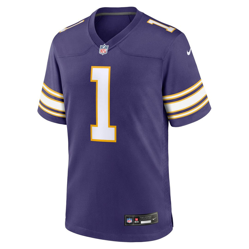 Warren Moon Minnesota Vikings Purple Retired Player Alternate Game Jersey