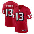 Brock Purdy San Francisco 49ers Scarlet Alternate Game Player Jersey