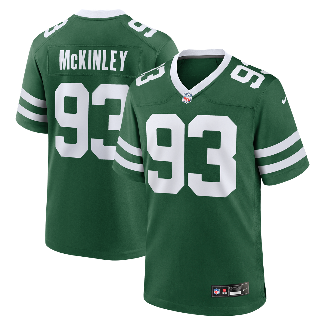 Takk McKinley New York Jets Legacy Green Team Game Jersey