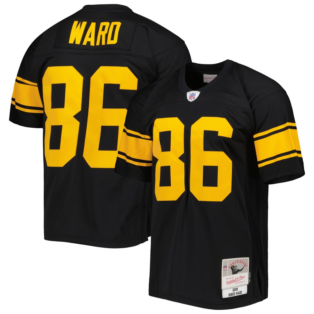 Hines Ward Pittsburgh Steelers Black Legacy Replica Jersey
