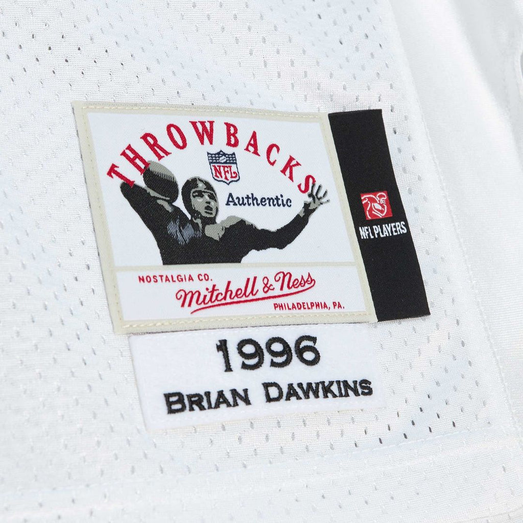 Brian Dawkins Philadelphia Eagles 1996 White Authentic Throwback Retired Player Jersey