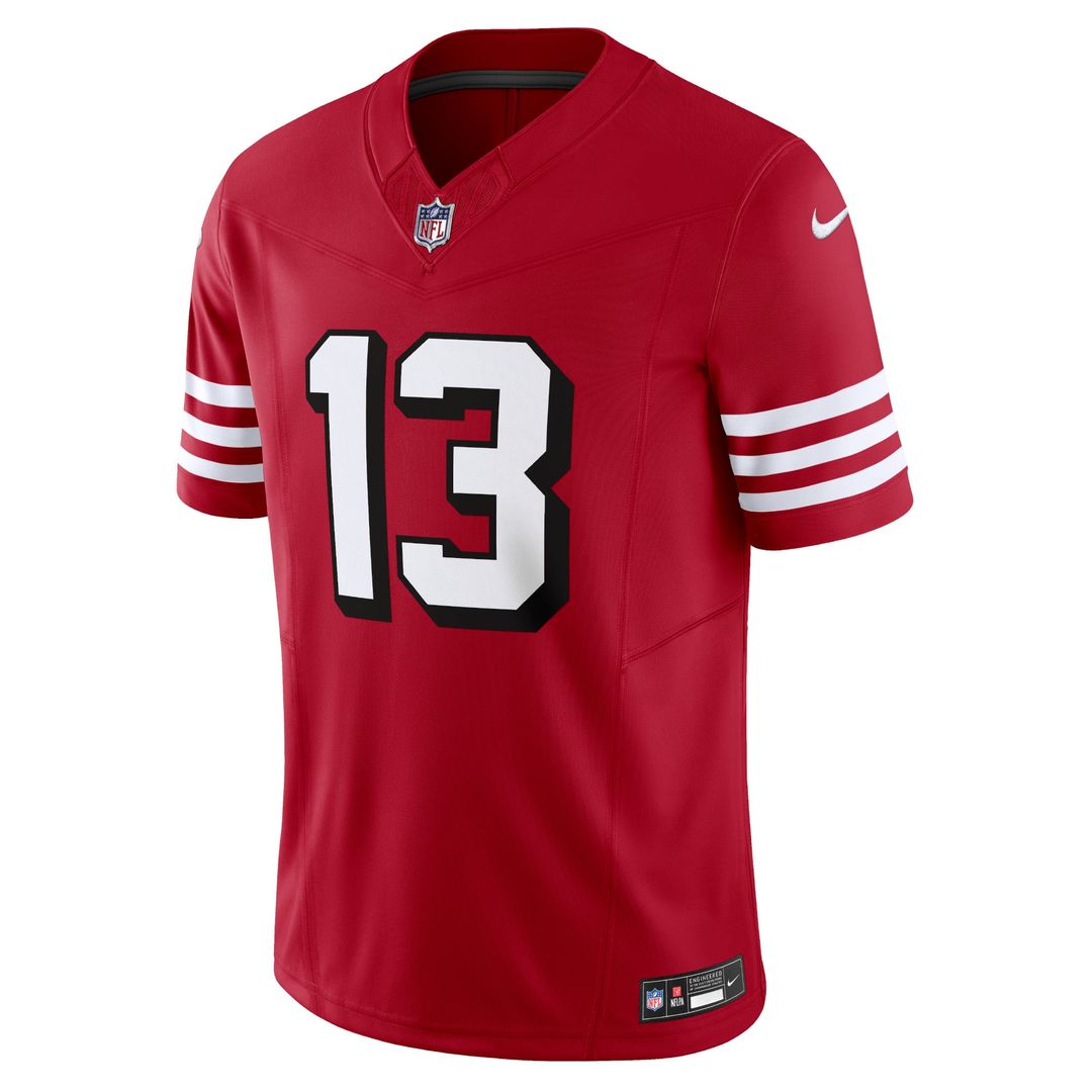 Brock Purdy San Francisco 49ers Scarlet Vapor F.U.S.E. Limited Jersey
