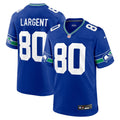 Steve Largent Seattle Seahawks Royal Throwback Retired Player Game Jersey