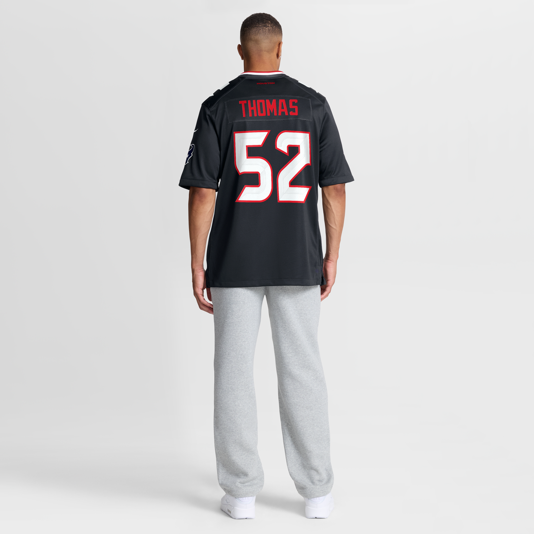 Xavier Thomas Houston Texans Navy Team Game Jersey
