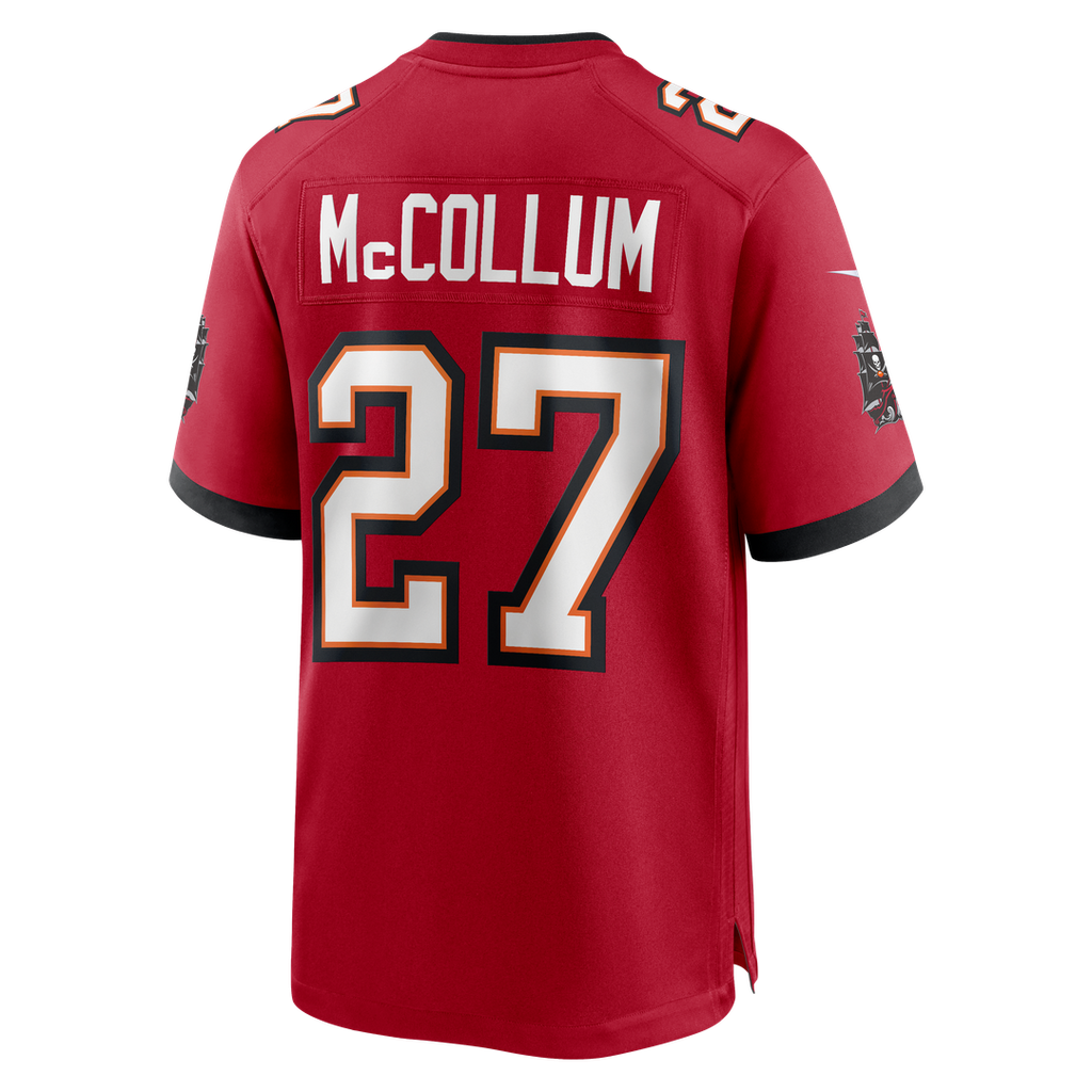 Zyon McCollum Tampa Bay Buccaneers Red Game Player Jersey