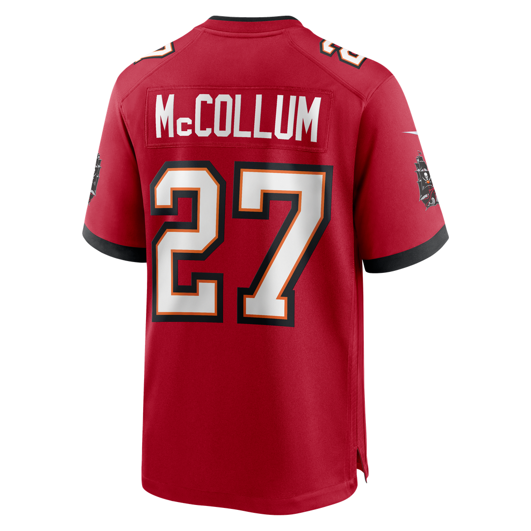 Zyon McCollum Tampa Bay Buccaneers Red Game Player Jersey