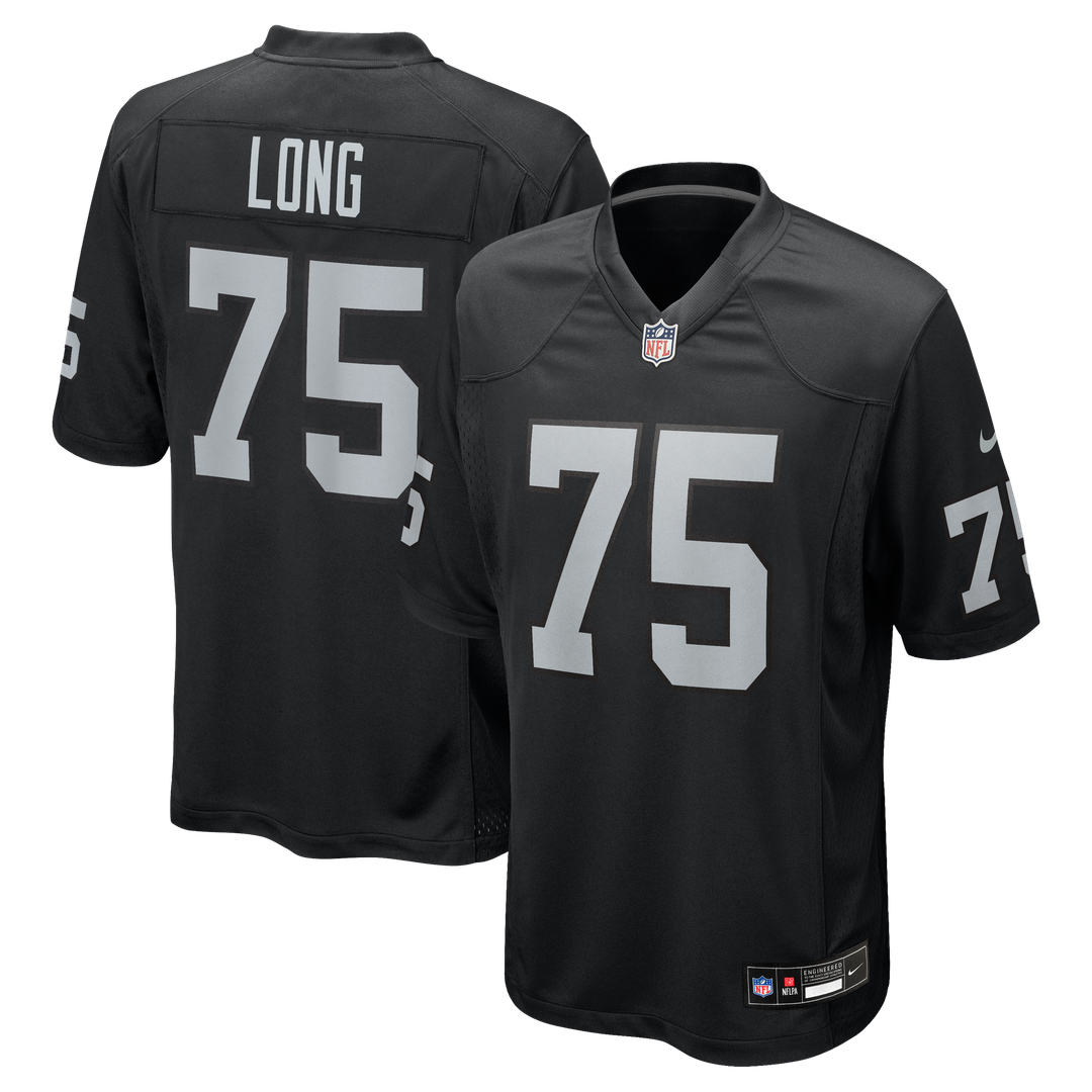 Howie Long Las Vegas Raiders Black Game Retired Player Jersey