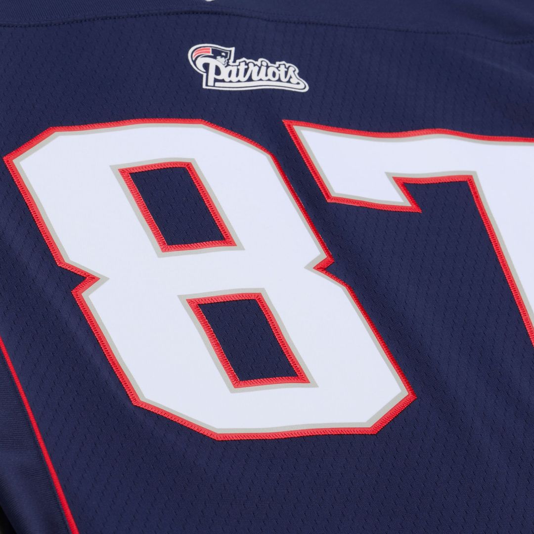 Rob Gronkowski New England Patriots Navy Big & Tall 2010 Legacy Retired Player Jersey