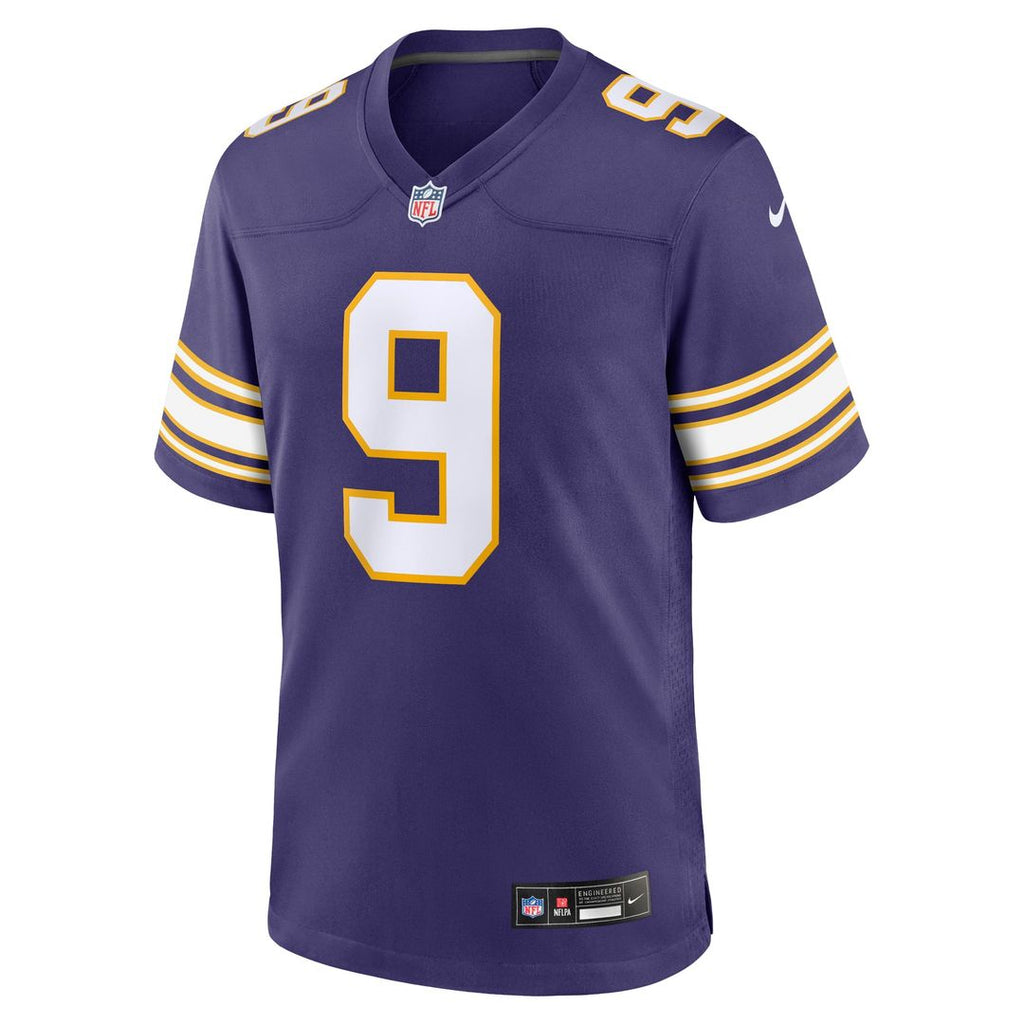 J.J. McCarthy Minnesota Vikings Purple 2nd Alternate Player Game Jersey