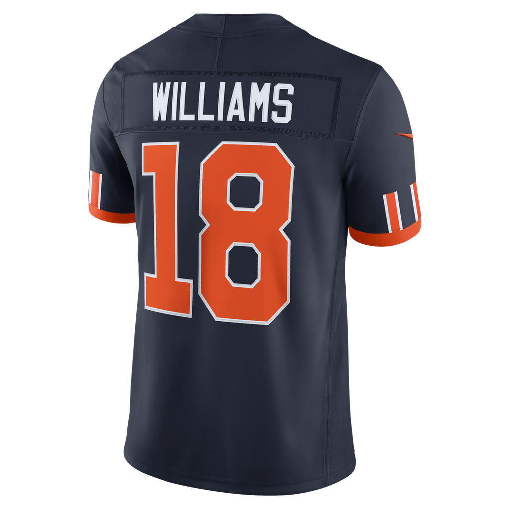 Caleb Williams Chicago Bears Navy 2026 Rivalries Collection Stitched Limited Jersey