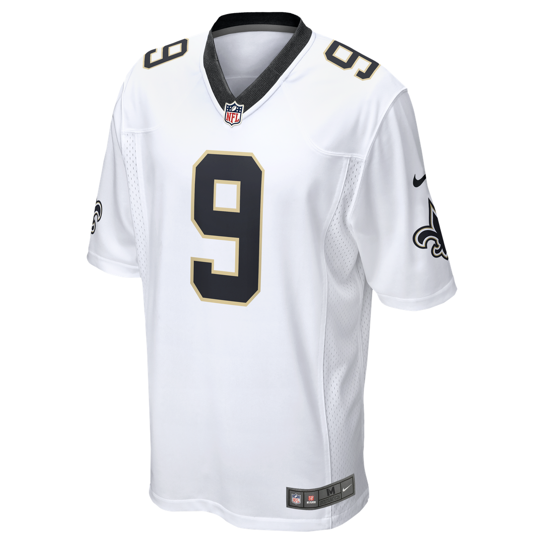Drew Brees New Orleans Saints White Game Jersey