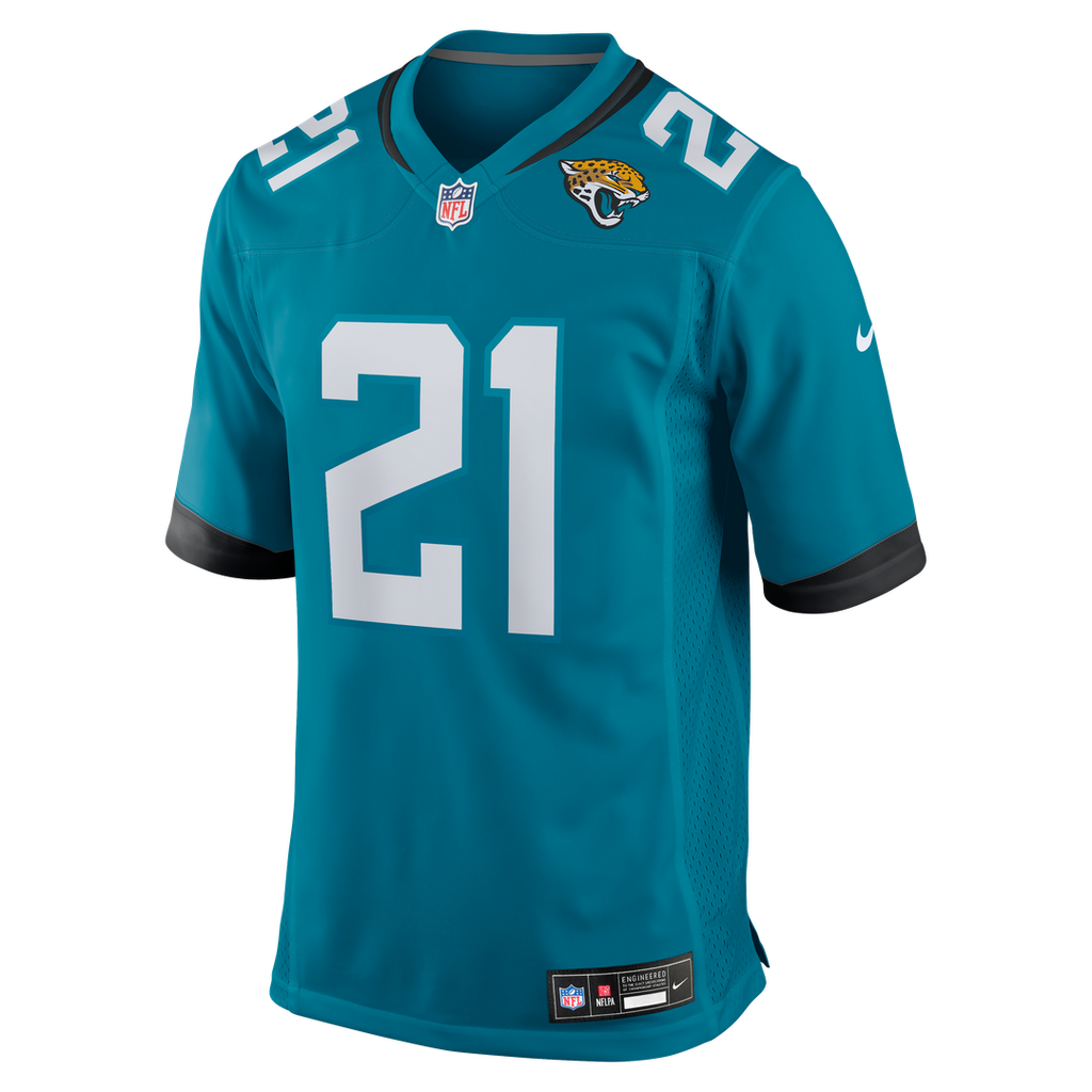 Christian Braswell Jacksonville Jaguars Teal Team Game Jersey