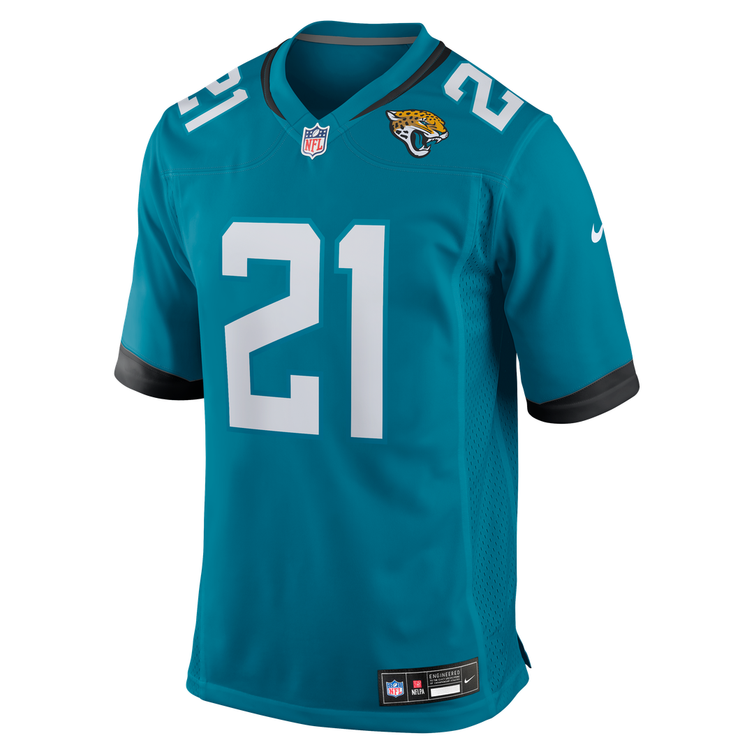 Christian Braswell Jacksonville Jaguars Teal Team Game Jersey