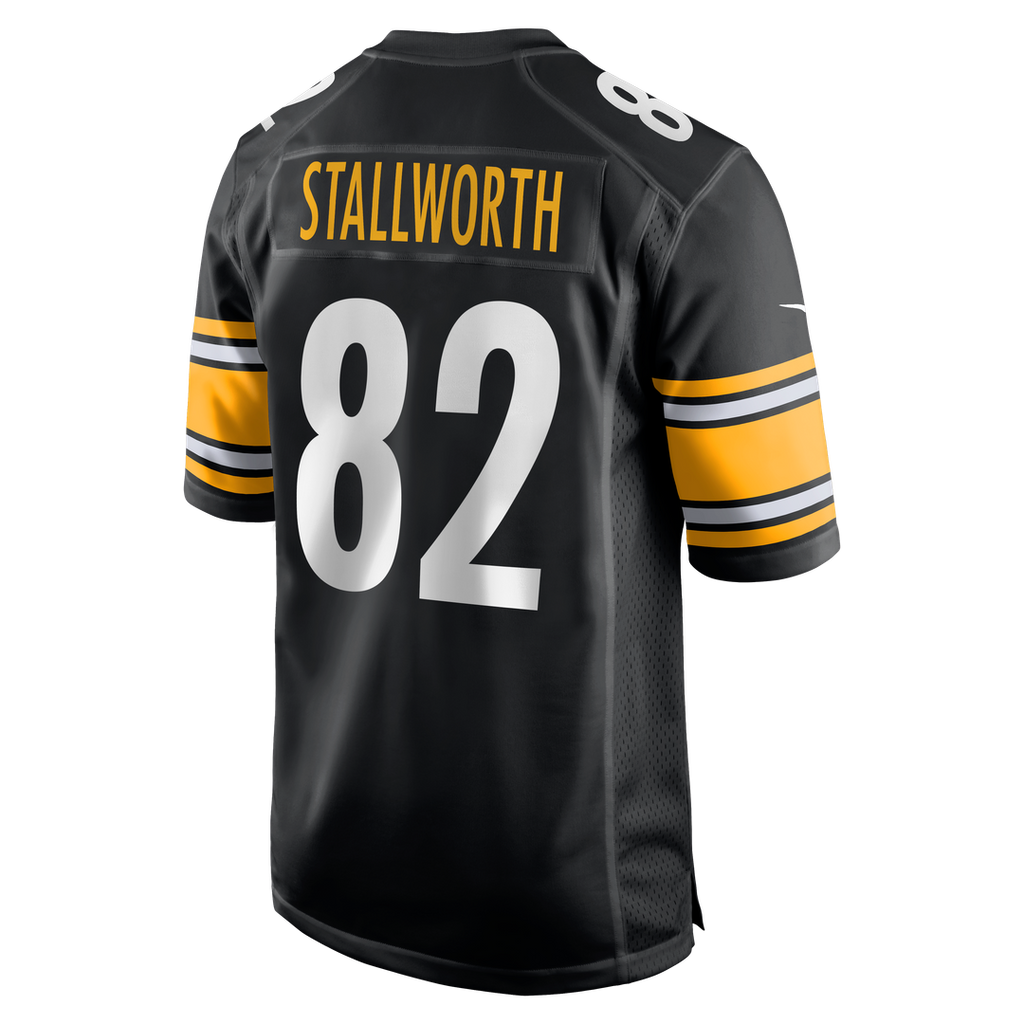 John Stallworth Pittsburgh Steelers Black Retired Player Jersey