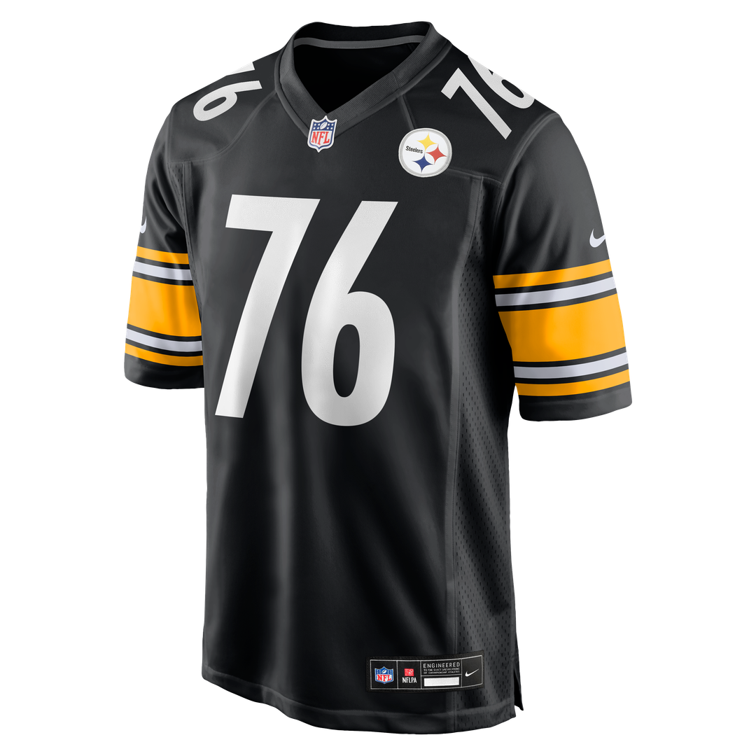 Troy Fautanu Pittsburgh Steelers Black Player Game Jersey