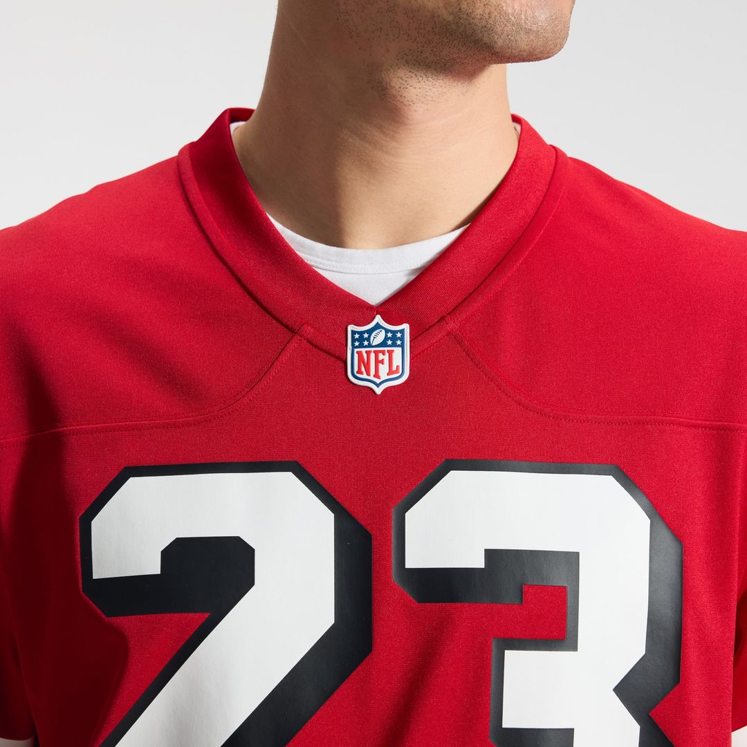 Christian McCaffrey San Francisco 49ers Scarlet Alternate Game Player Jersey