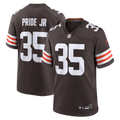 Toriano Pride Jr. Cleveland Browns Brown Team Game Jersey
