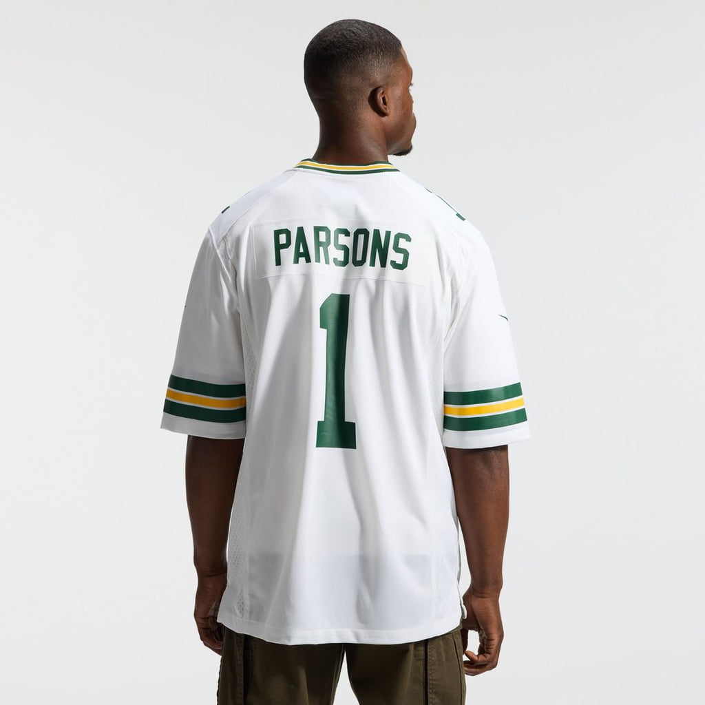 Micah Parsons Green Bay Packers White Game Player Jersey