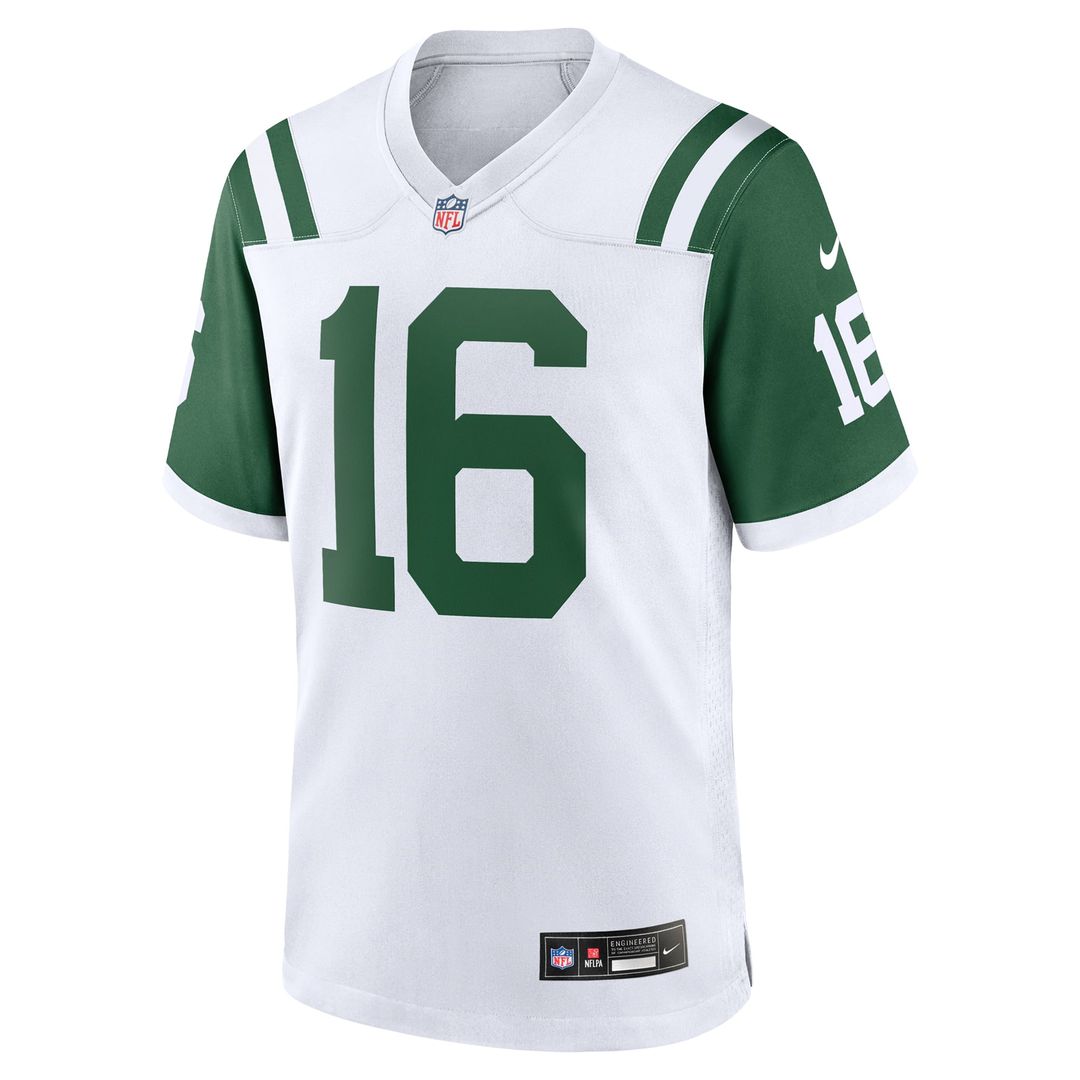Vinny Testaverde New York Jets White Retired Player Alternate Game Jersey