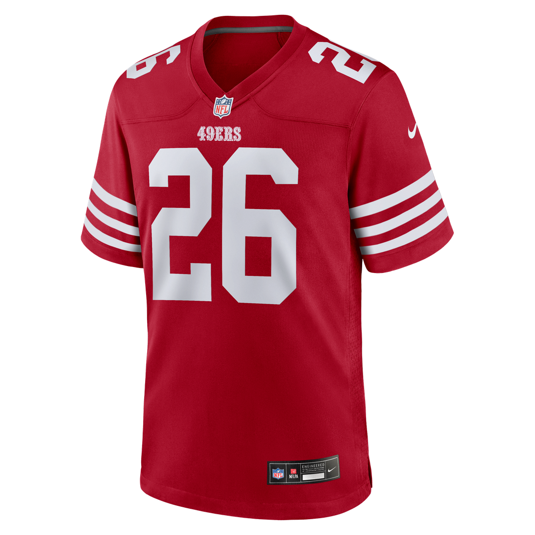 Chase Lucas San Francisco 49ers Scarlet Team Game Jersey