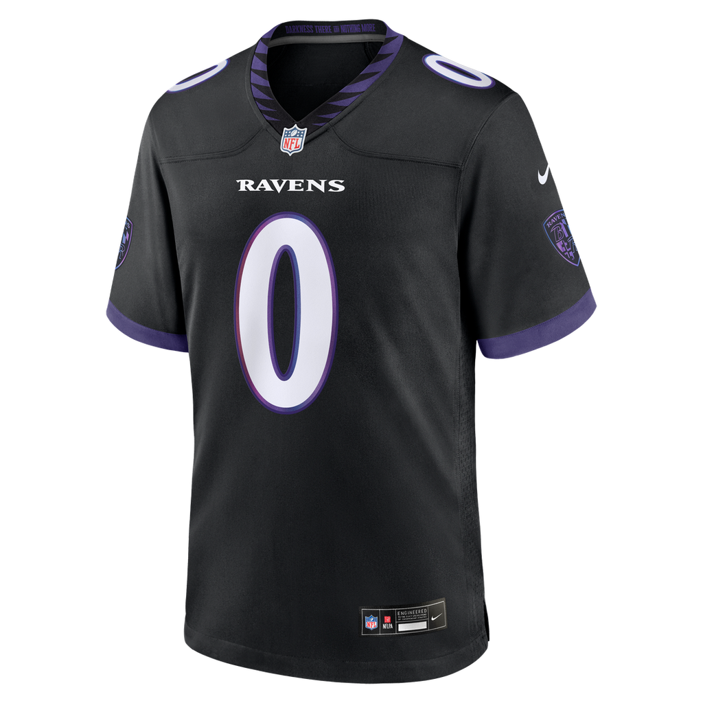Roquan Smith Baltimore Ravens Purple Alternate Game Jersey
