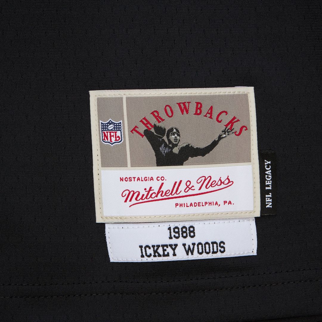 Ickey Woods Cincinnati Bengals Black 1988 Legacy Replica Jersey