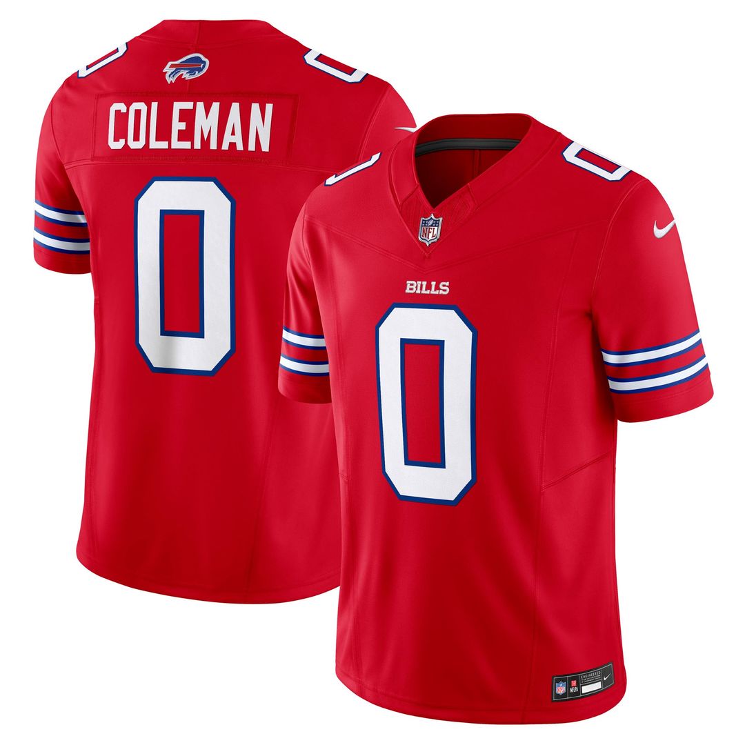 Keon Coleman Buffalo Bills Red Alternate Vapor F.U.S.E. Limited Jersey