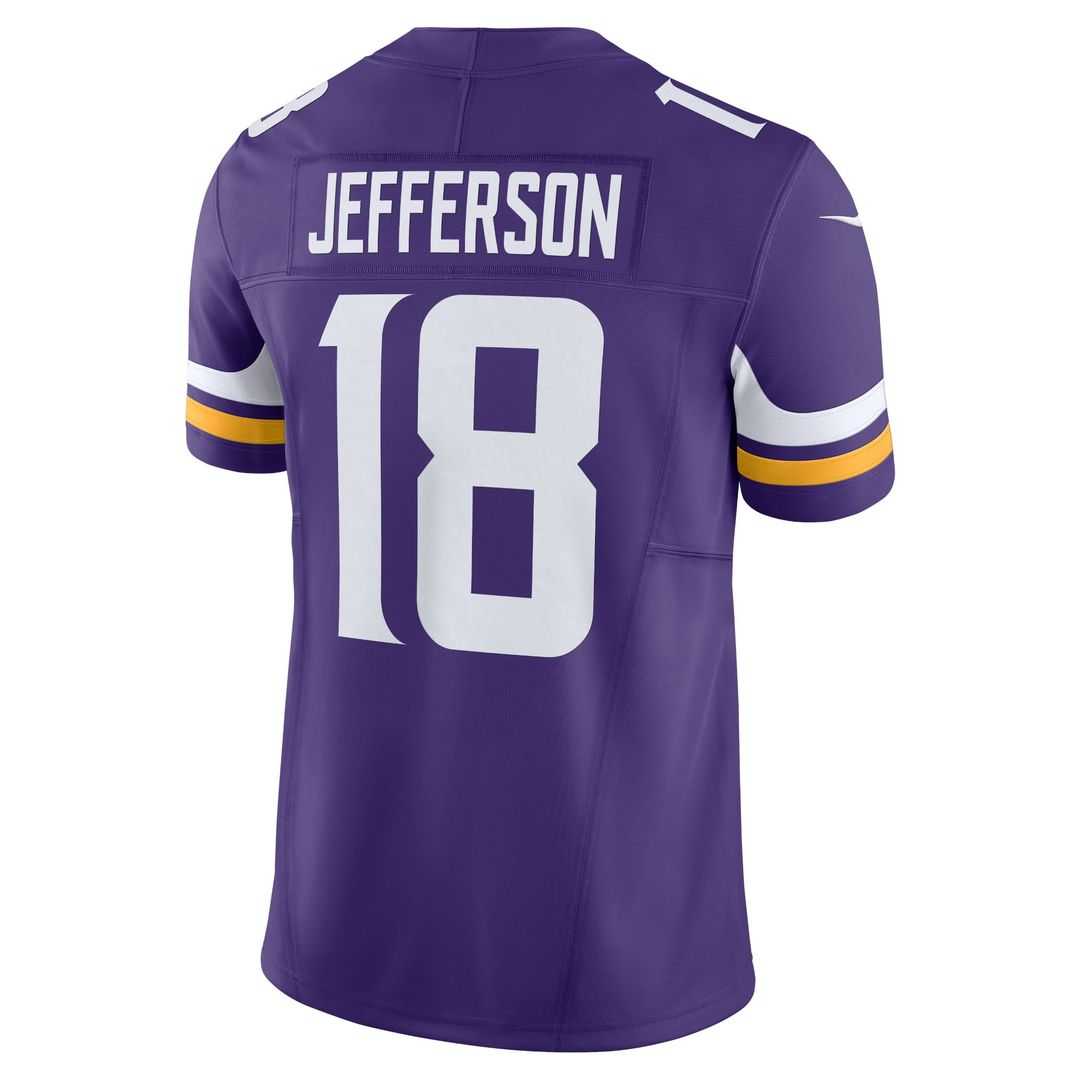 Justin Jefferson Minnesota Vikings Purple Vapor F.U.S.E. Limited Jersey
